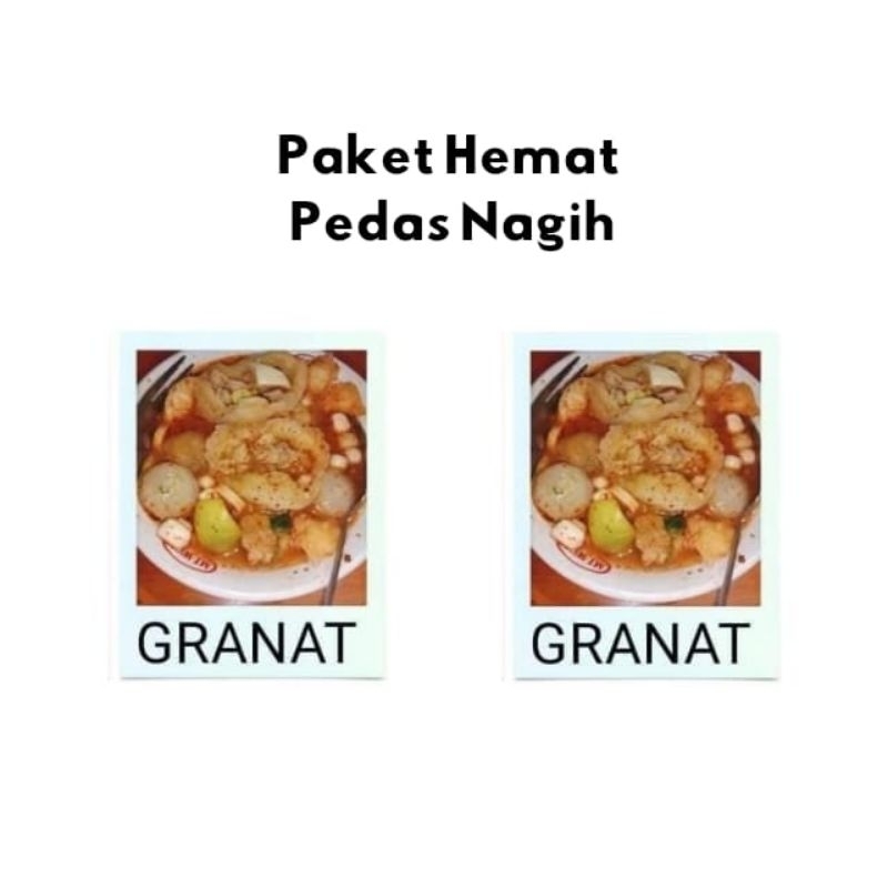 

Paket Bundling (Paket Hemat Pedas Nagih)