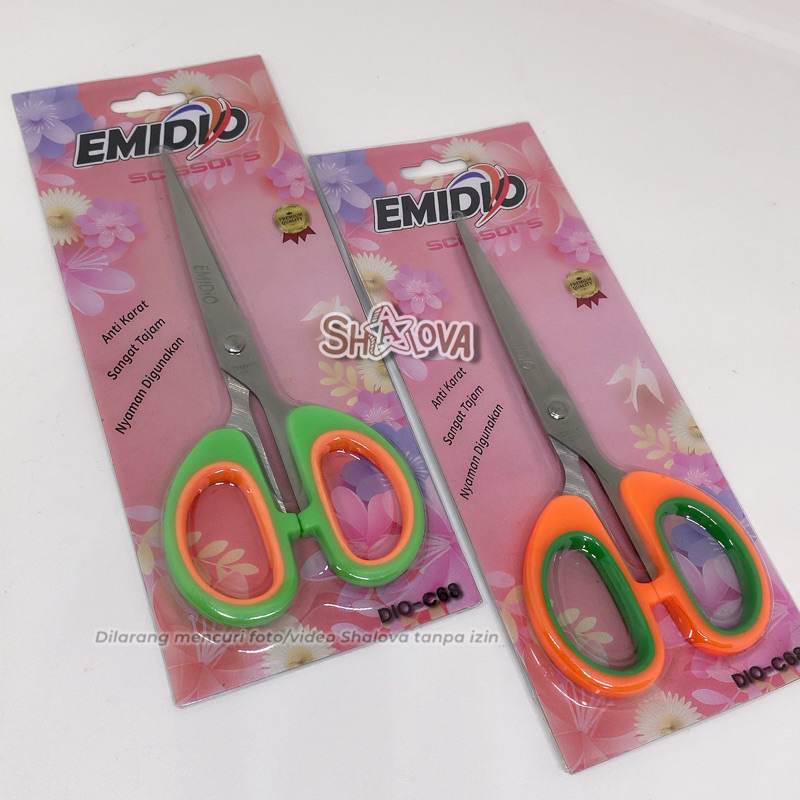 

Gunting Tanggung Emigo/Emidio ganggang karet, size -+16cm