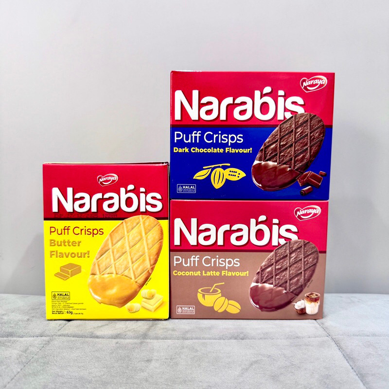 

Naraya Narabis Puff Crisps Wafer 63gr