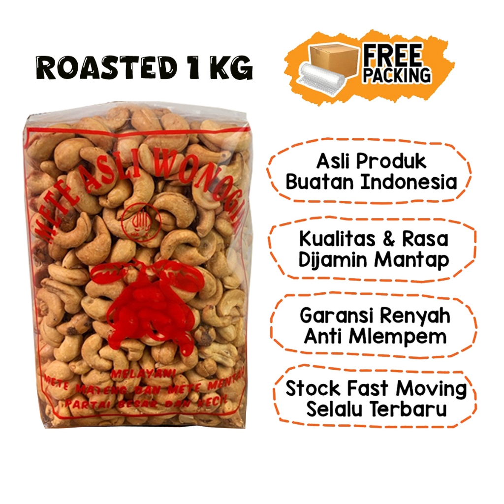 

PROMO SPECIAL LIVE Kacang mete matang mede goreng – mede oven – mede pedas manis