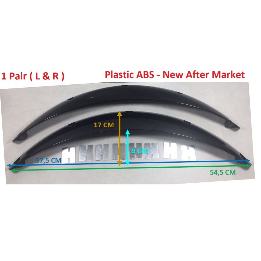 Over Fender Mobil Sedan Klasik - Universal lihat detail ukuran