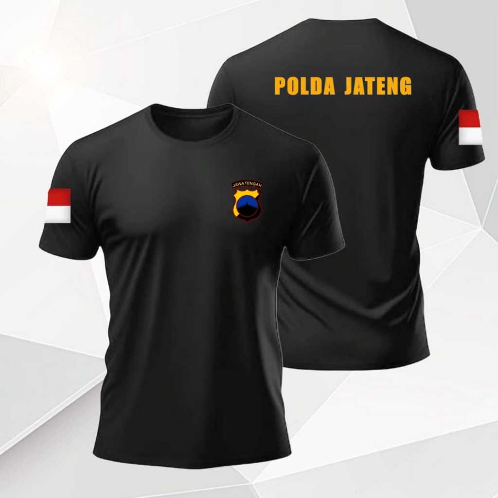 Kaos Polda Jateng - Desain Eksklusif untuk Personel Polda Jateng