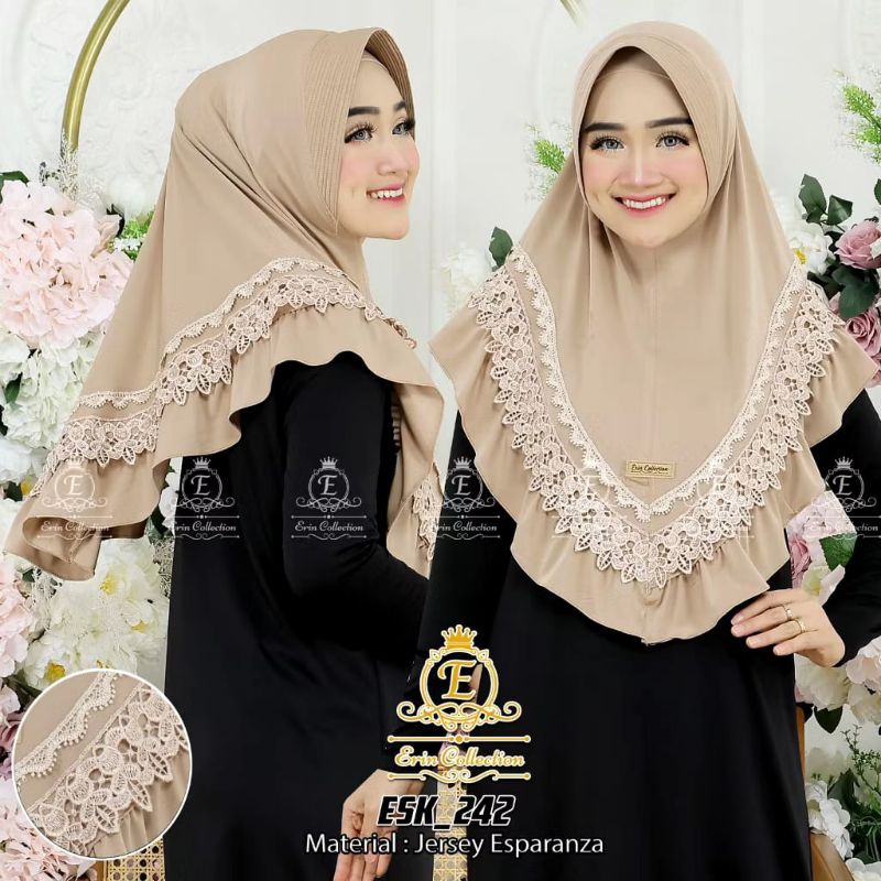 Hijab renda by Erin Collection