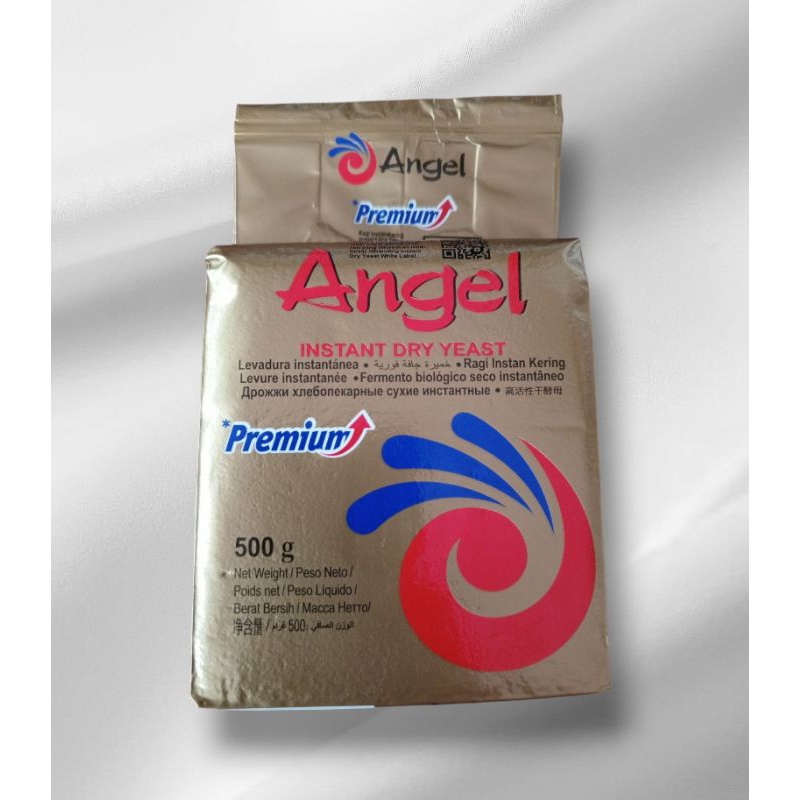 

Angel Gold Premium Instant Dry Yeast untuk Pengembang Roti Kemasan 500 gram