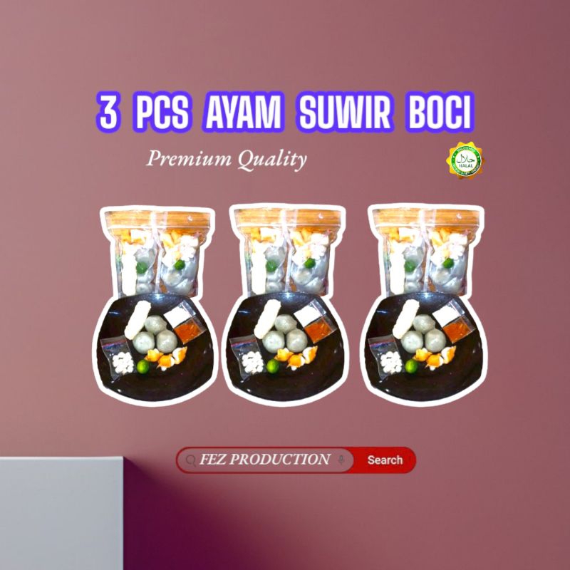 

AYAM SUWIR BASO ACI 3 PCS PREMIUM QUALITY