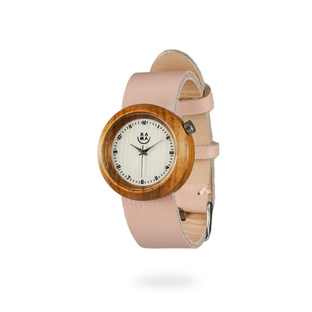 Kama Watch Numerik Jam Tangan Kayu Jati