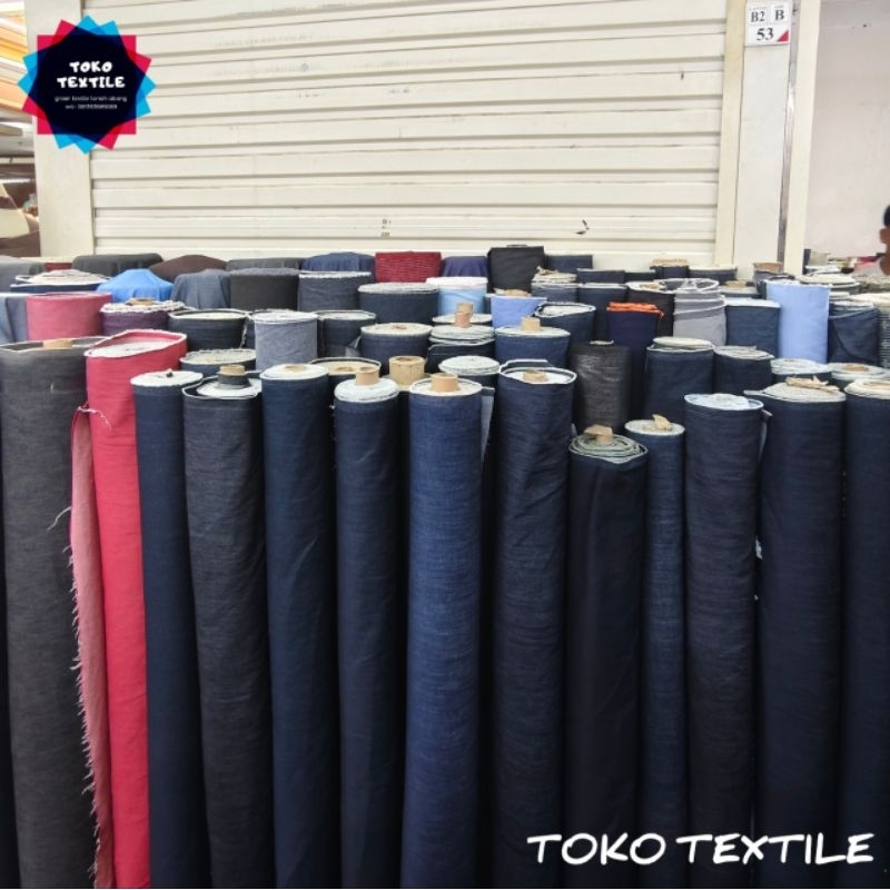 Kain Denim Bahan Jeans Kualitas premium