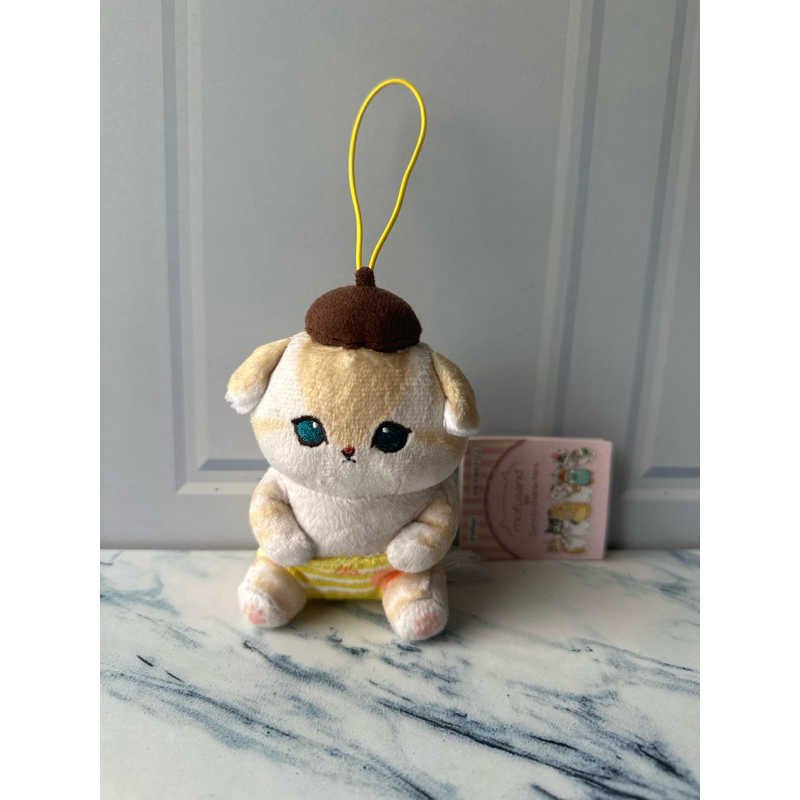 Pompompurin Mofusand x Sanrio Characters Plush Mascot Keychain Doll Japan