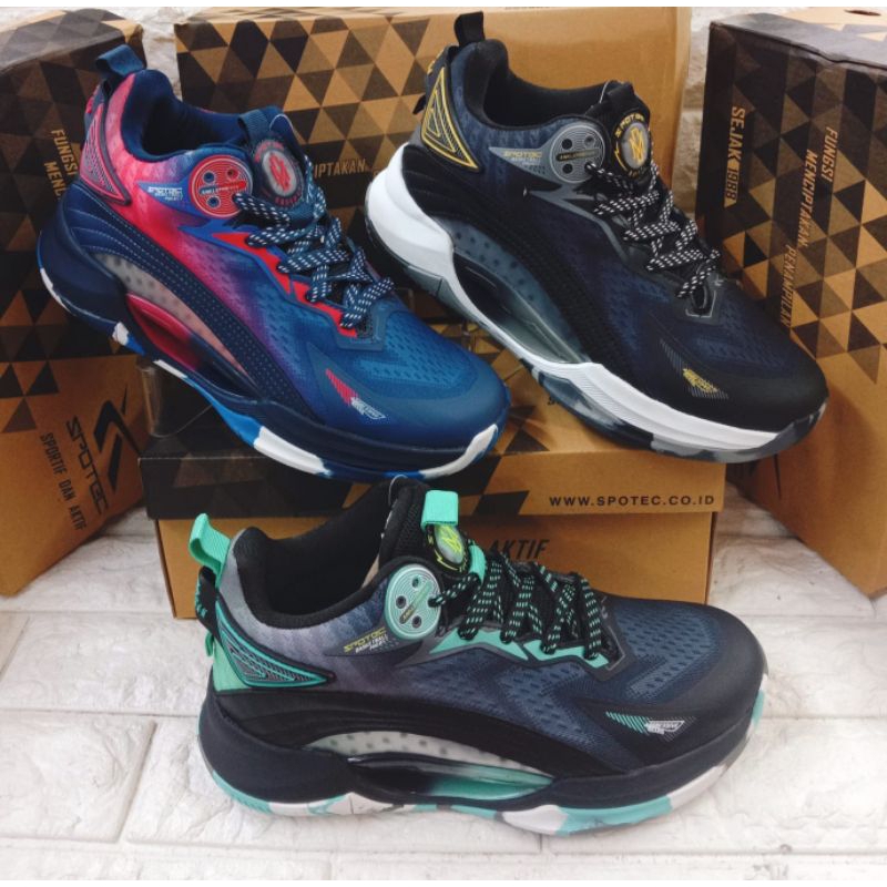 Sepatu sport BASKETBALL SPOTEC CENTRIST terbaru original