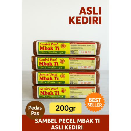 

Sambel Pecel Tradisional Mbak Ti - Khas Kediri, Nikmat & Higienis