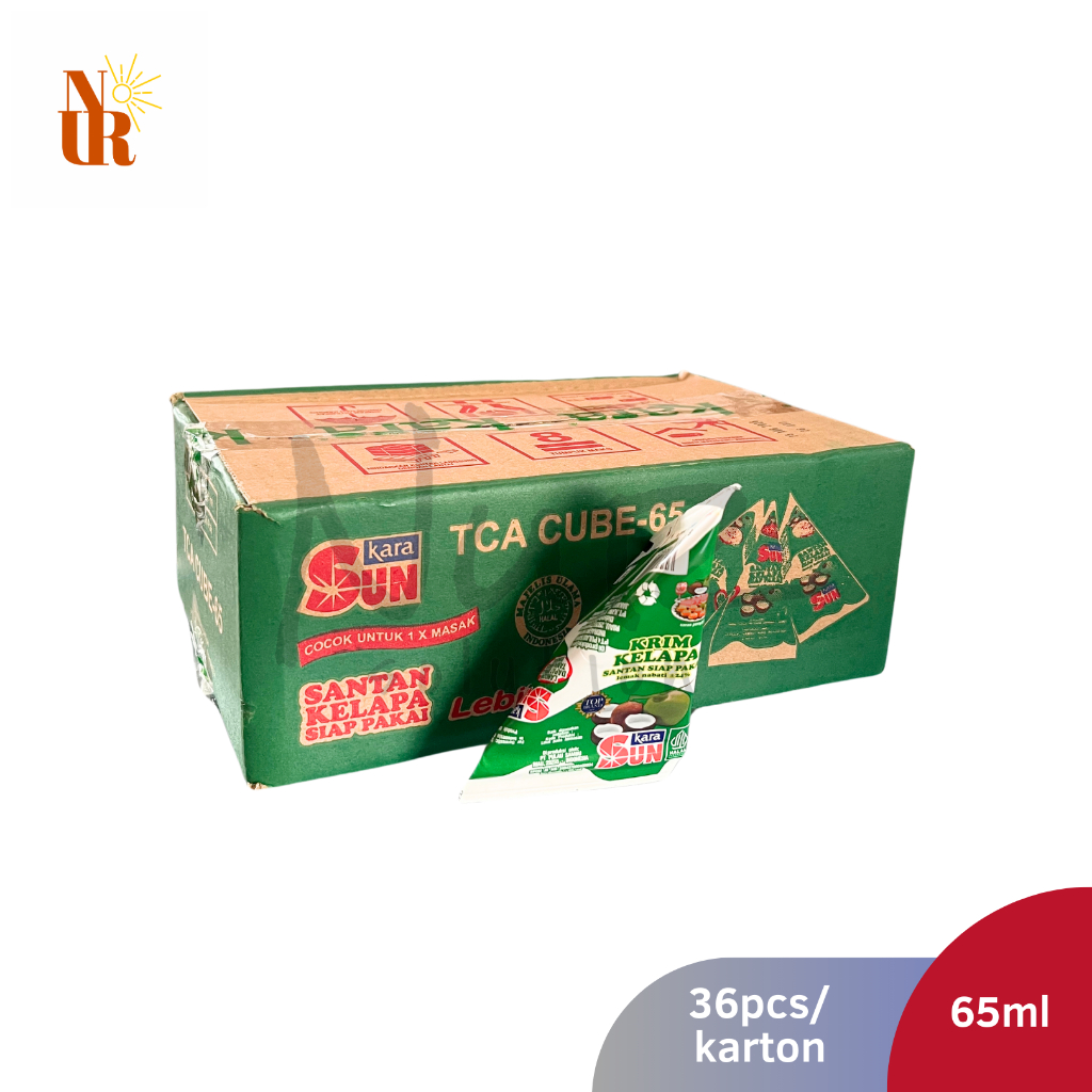 

SUN Kara Santan Kelapa 65ml x 36pcs [Karton]