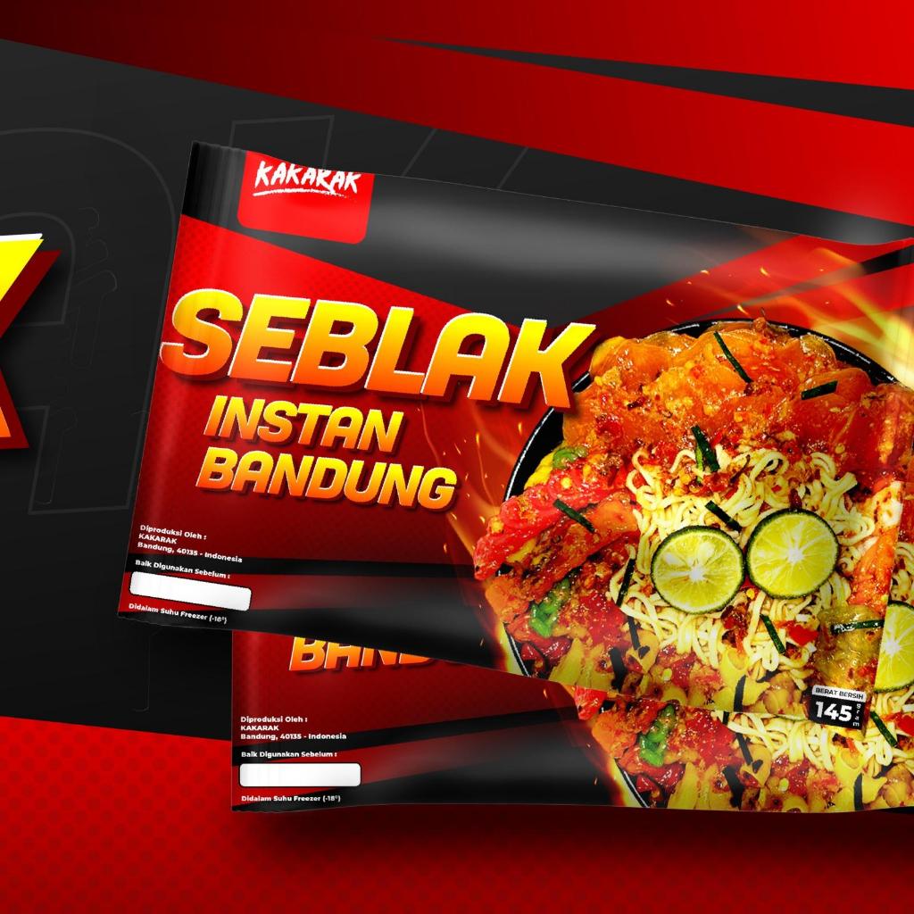 

Forcysn Kakarak - Seblak Komplit - Cemilan Kerupuk Seblak Kuah Pedas Rempah Bandung - 145 Gr