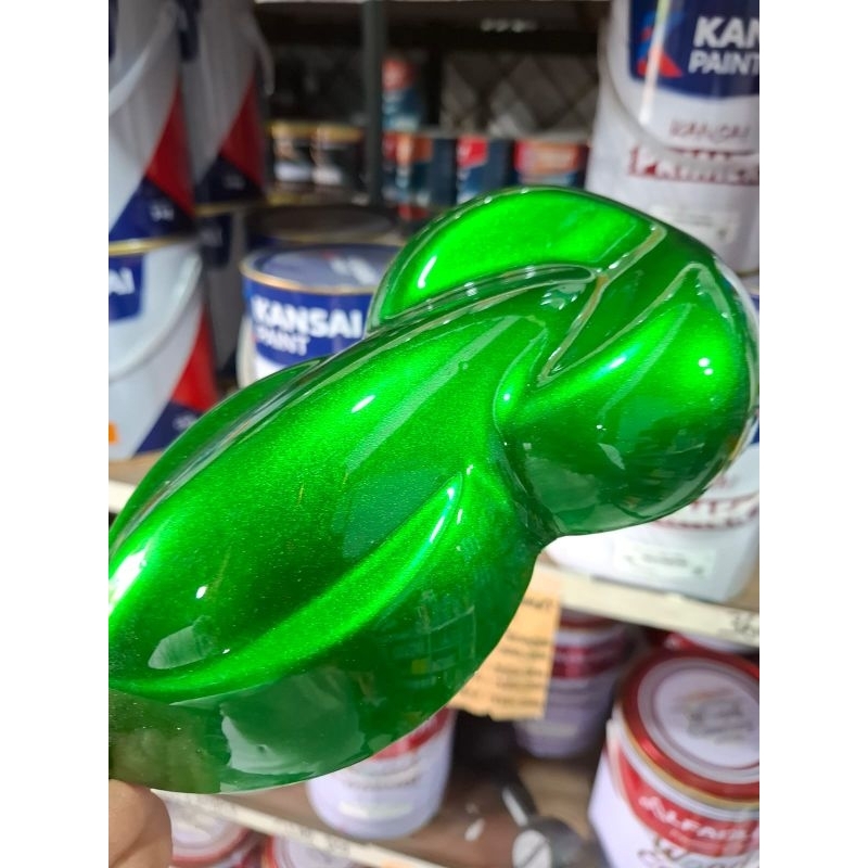 cat warna candy green jenis nc cat hijau candy cat hijau cat motor cat mobil cat custom cat automoti