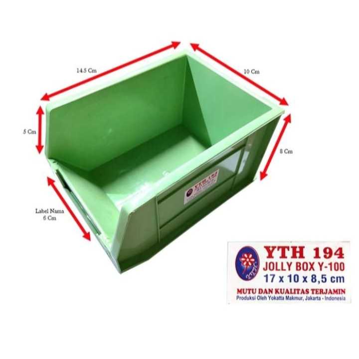 Rak Susun Stackable Rak Baut YTH 194 Jolly Box Rak Perkakas Tebal