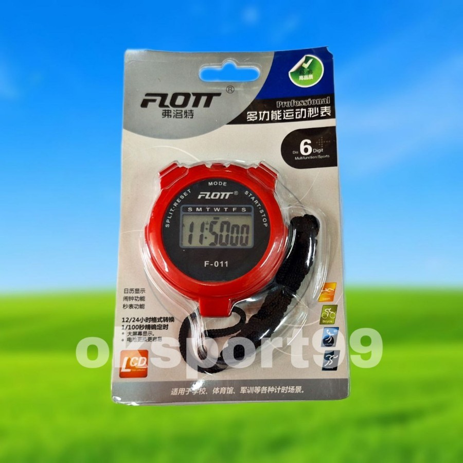 Stopwatch Flott Digital 6 Digit F - 011