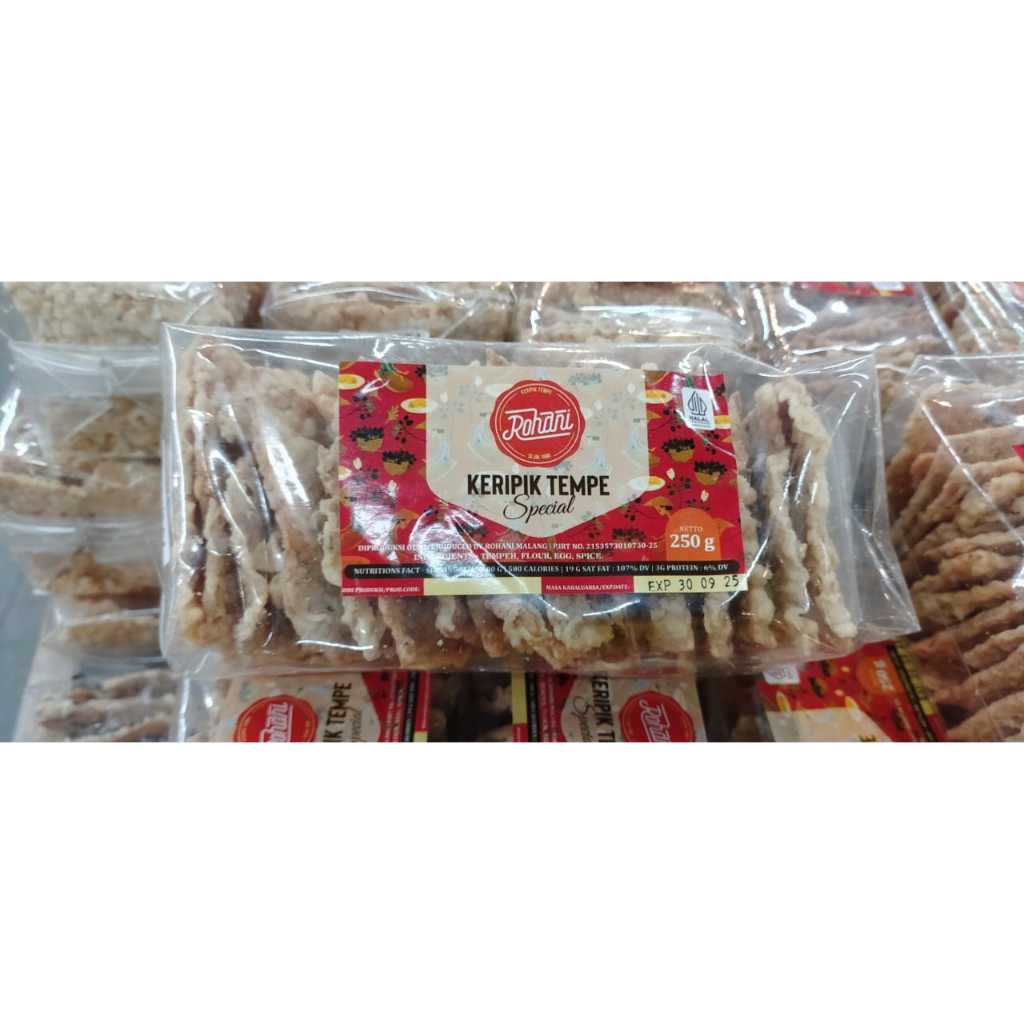 

Kripik Tempe Special RH 250gr 509001