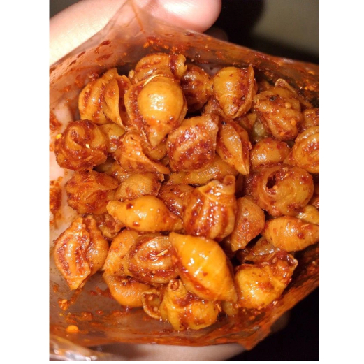 

Makaroni cikruh bantet uril seblak gurih pedas asin kemasan mini