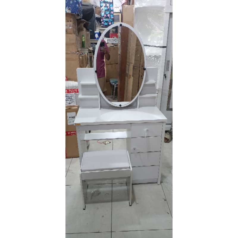 meja rias sleding tolet sleding lemari meja kaca