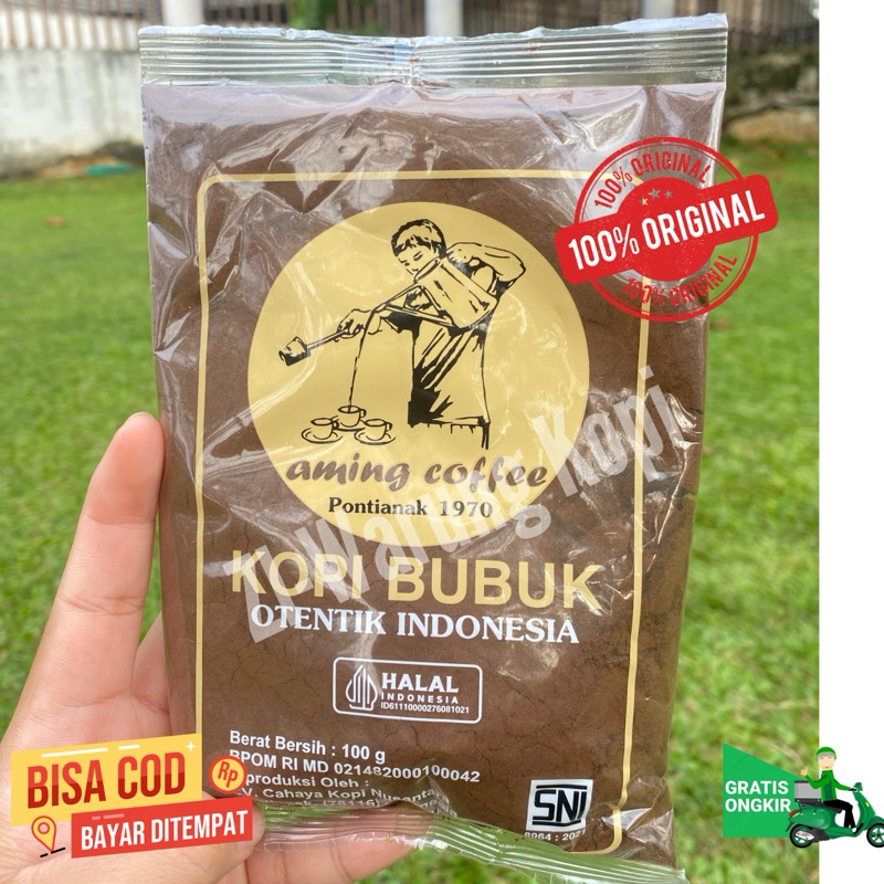 

Kopi Bubuk /Bubuk Kopi Aming berat 100gram