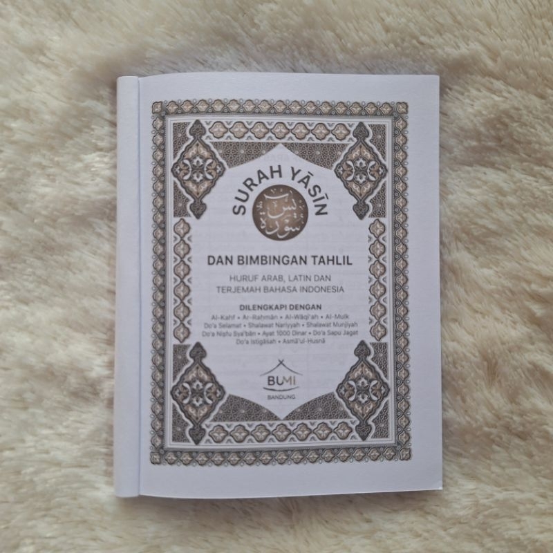BUNDLING BUKU YASIN 10PCS ZARA 176 HALAMAN HVS | TANPA COVER | BLANKO BUKU YASIN