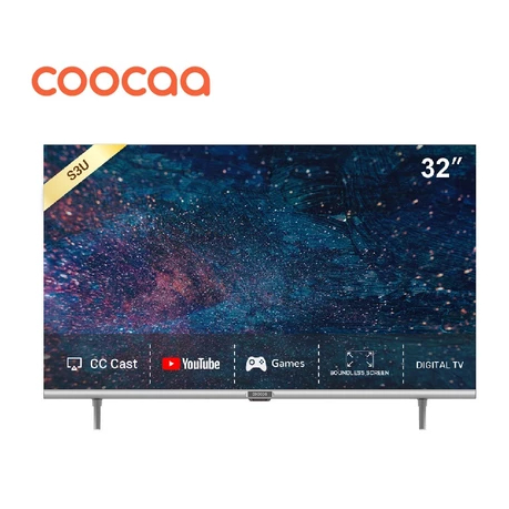 LED TV COOCAA 32S3U 32 inch Digital Smart TV   - Wifi - Youtube GARANSI RESMI