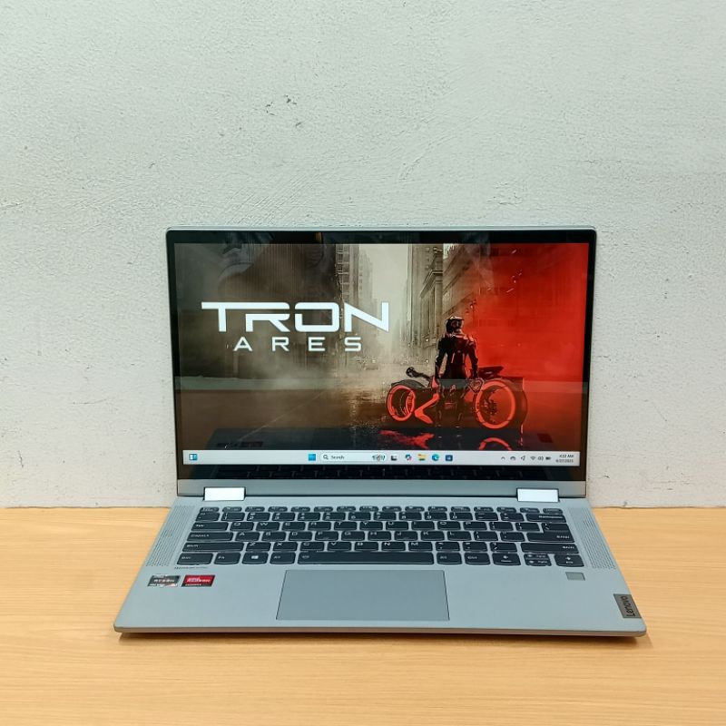 laptop Lenovo flex 5 AMD Ryzen 5-5500U Radeon graphics ram 8gb/SSD 512gb fhd flip touchscreen finger