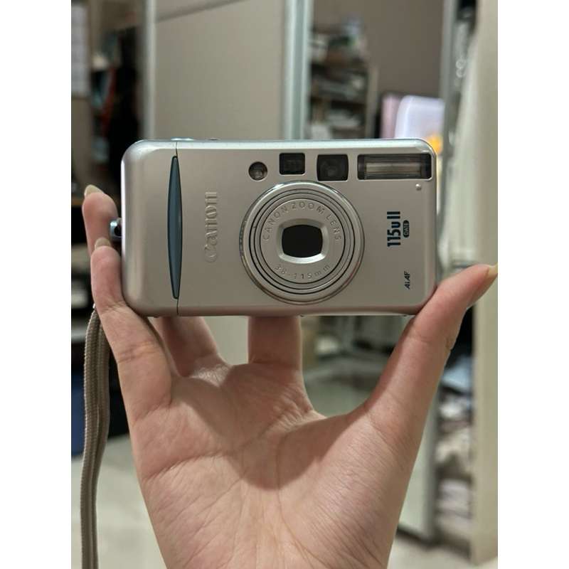 Kamera Analog Pocket Canon Sure Shot 115u ii 35mm Film Camera
