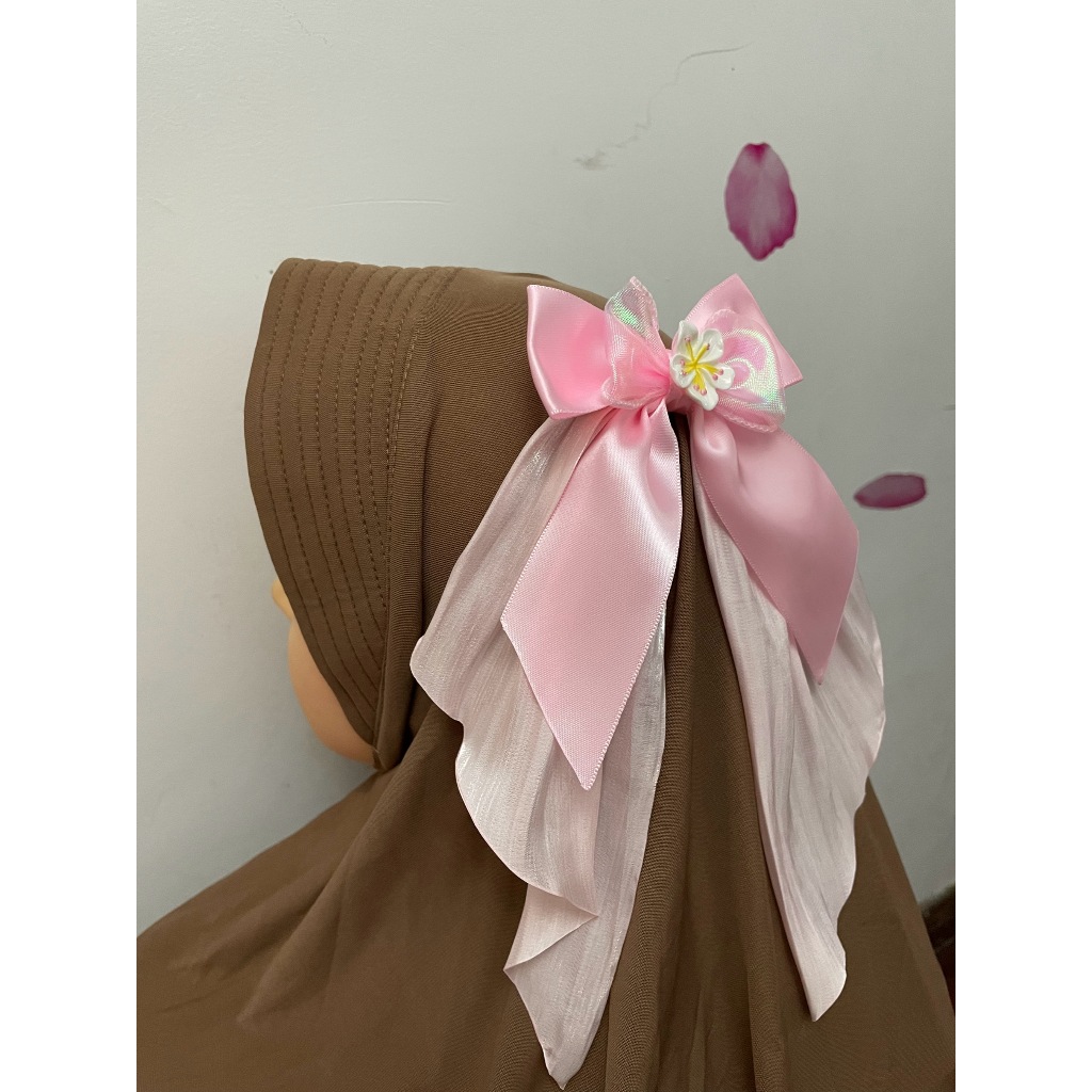 Jepit hijab  peniti jepit rambut anak rumbai Hijab/kerudung anak hairclip peniti Hijab Jilbab