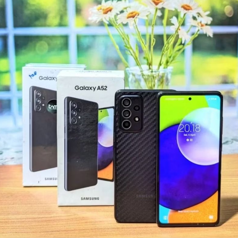 SAMSUNG A52 RAM 8/256 SECOND ORI  BEKAS GARANSI SEIN