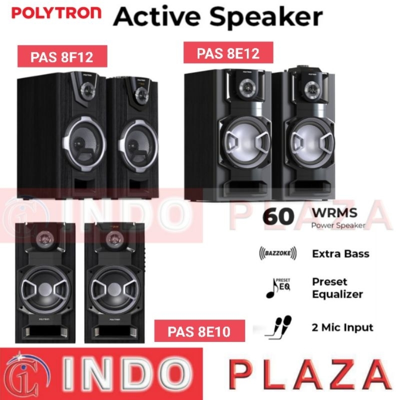SPEAKER AKTIF POLYTRON 8 Inch