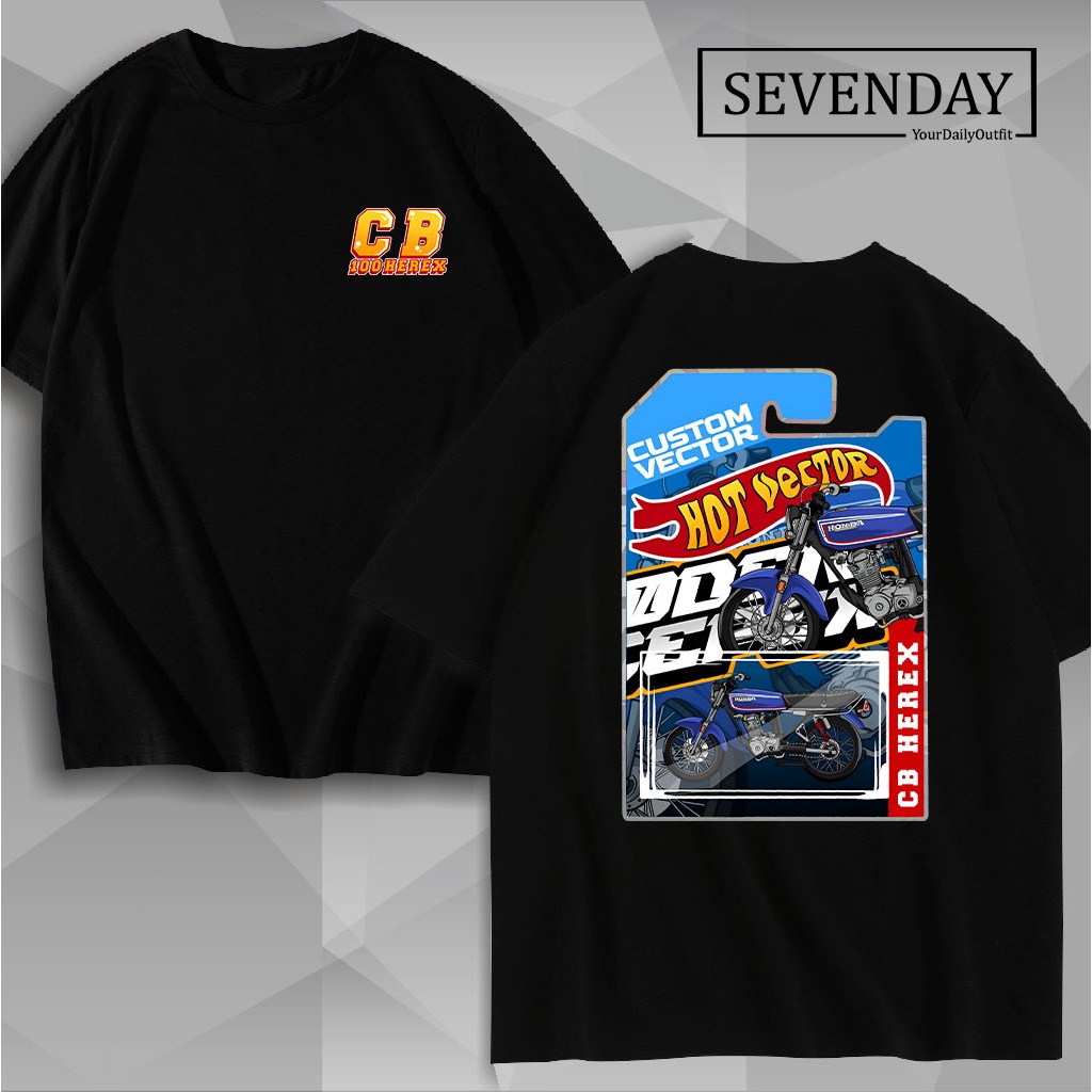 KAOS RACING CB HEREX CB100 - Kaos CB100 HEREX- Tshirt ANAK MOTOR HEREX COCOK PRIA DAN WANITA (COD)