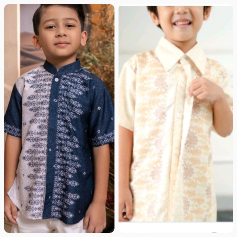 Seana shirt boy Anyelir shirt boy koko anak Wearing Klamby