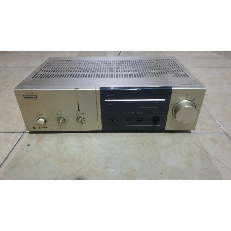 power amplifier pioneer A-X3 stereo intergrated made in japan vintage second normal siap pakai