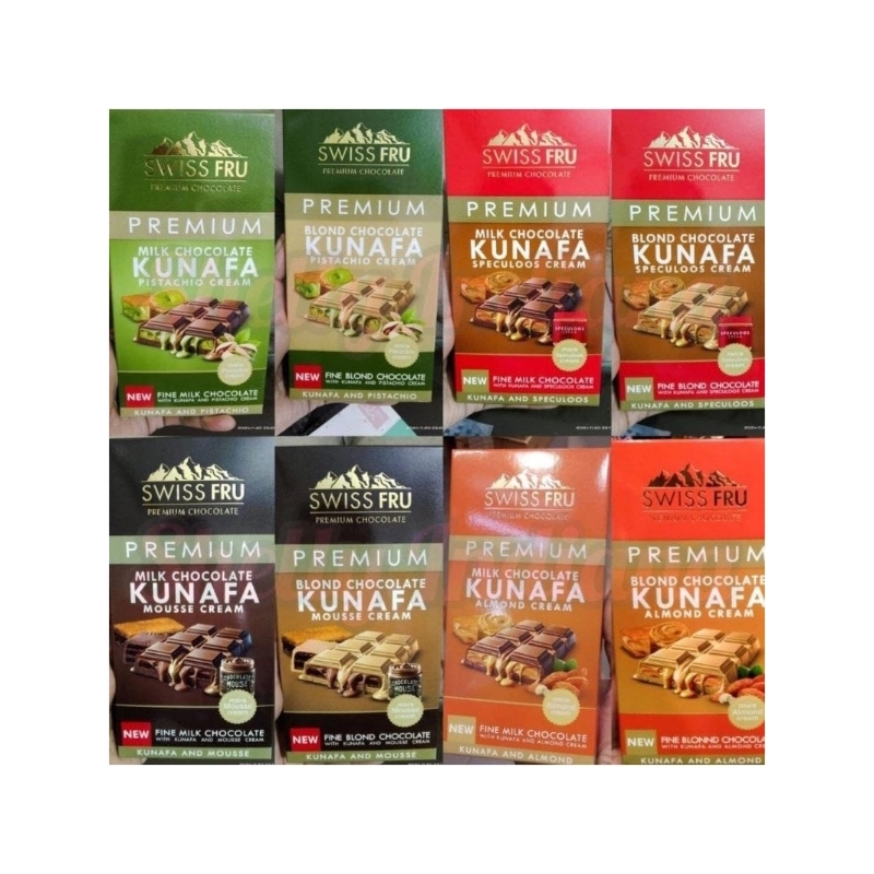 

COKLAT DUBAI SWISS FRU - KUNAFA Coklat Viral 100% Ori