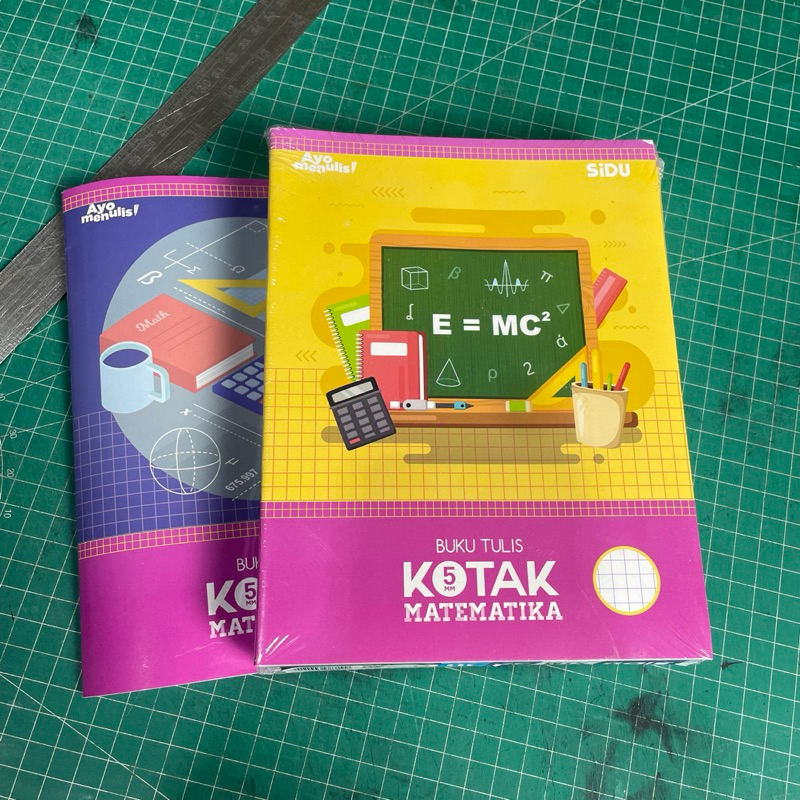 

BUKU KOTAK KECIL MATEMATIKA 5MM PER PAK ISI 10 BUKU SIDU