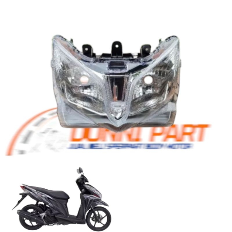 Reflektor Lampu Depan Vario Techno 125 Old 2012-2014