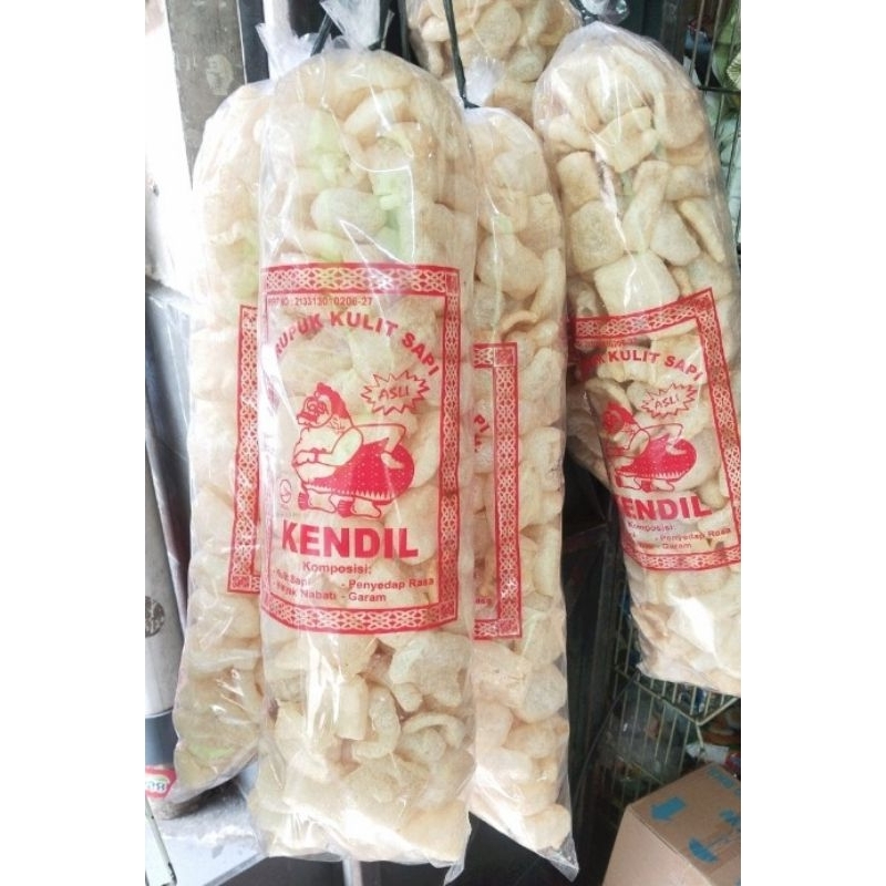 

Rambak Kulit Sapi Cap Kendil (275gr per bal/guling)