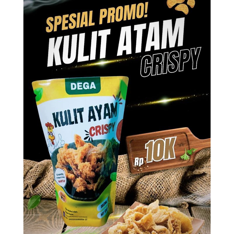 

Kulit Ayam Crispy Dega 60gr