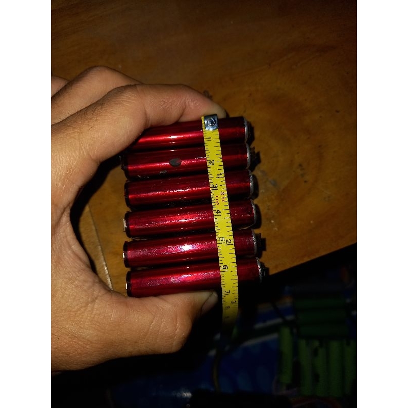 6 Pcs Baterai Copotan Bekas Laptop Dell - Full Charger