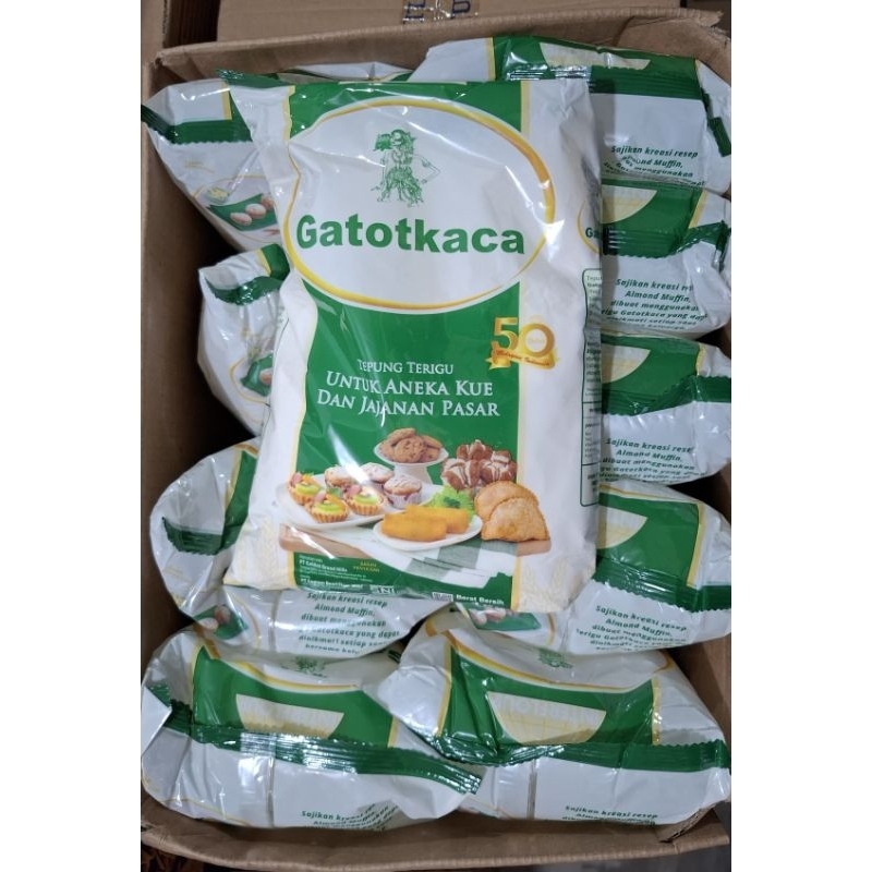 

Tepung Terigu Gatot Kaca 1kg ecer
