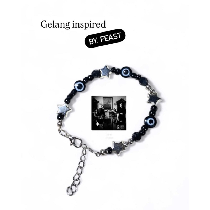 FEAST BRACELET / gelang album versi indo / gelang tali album feast / gelang tali serut