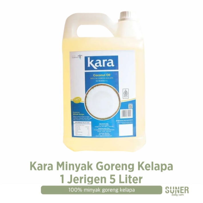 

KARA - Minyak Goreng Kelapa 5 Liter - Warna Jernih