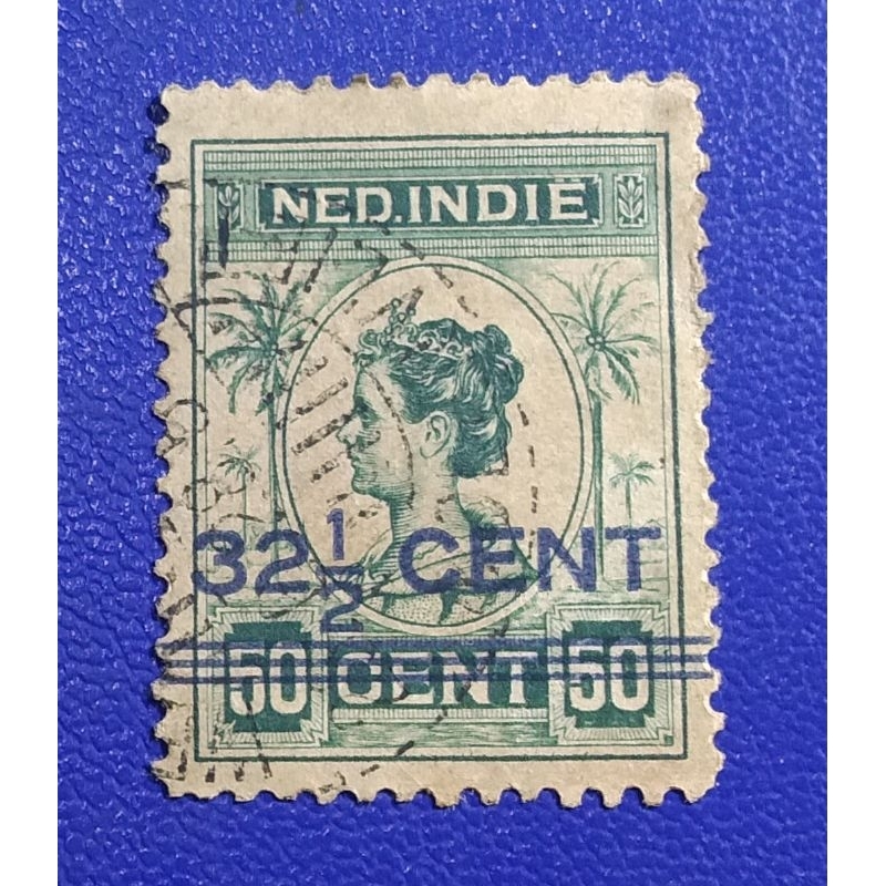 

Prangko Lawas RI C.T. Nilai Baru Di Atas Prangko Wilhelmina Thn 1922