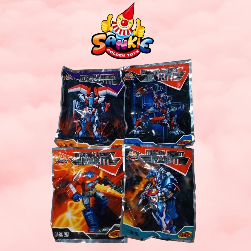 Sankie Mecha Robot Rakit Mainan Robot Rakit Anak