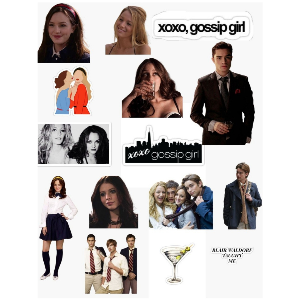 

Gossip Girl Sticker Pack isi 15