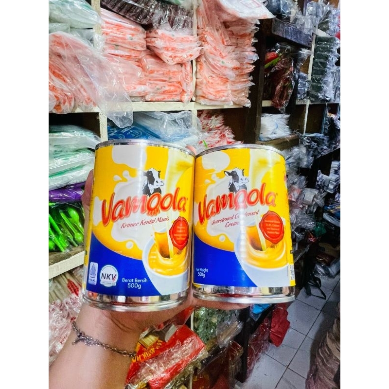 

Krimer Kental Manis 500gr Merk Vamoola/Kental Manis Martabak/Krimer Kental Manis
