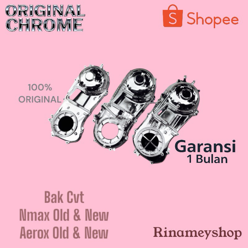 bak cvt nmax old /nmax new aerox old aerox new original chrom