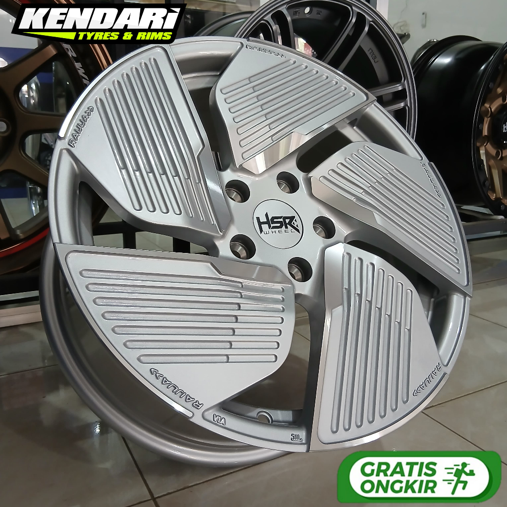 Velg HSR RAIJUA Ring 17 Untuk Mobil Hrv Innova Terios Civic R17
