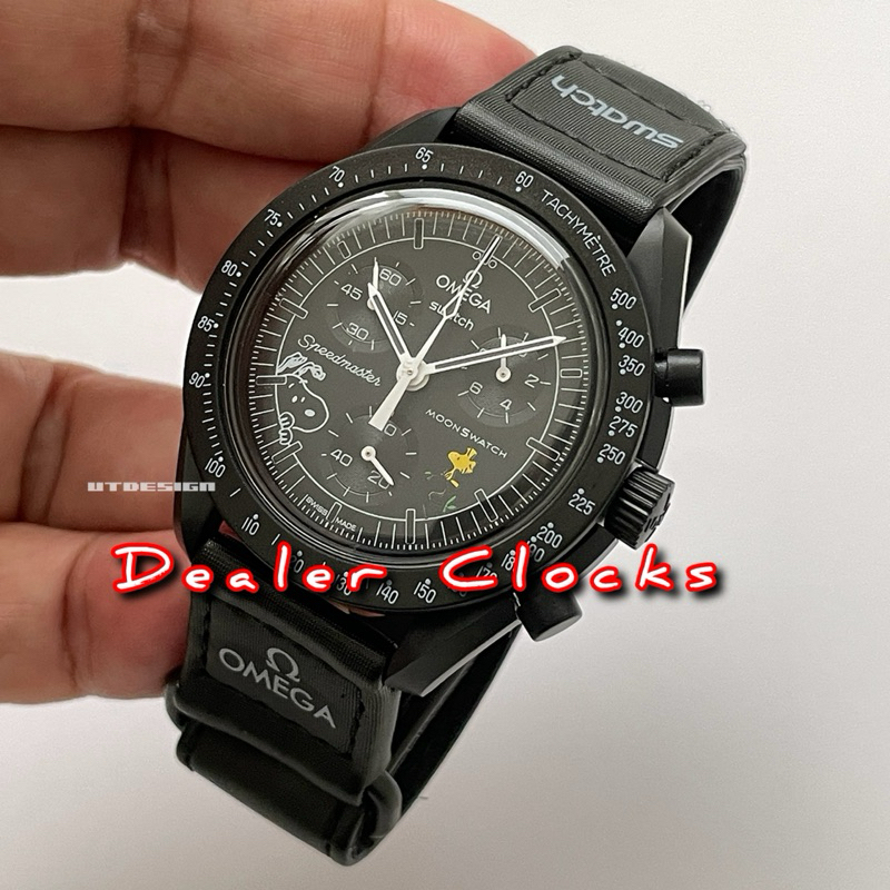 Swatch x Omg Mission to the Moonphase - New Moon "Snoopy" (UTDESIGN) Fullset