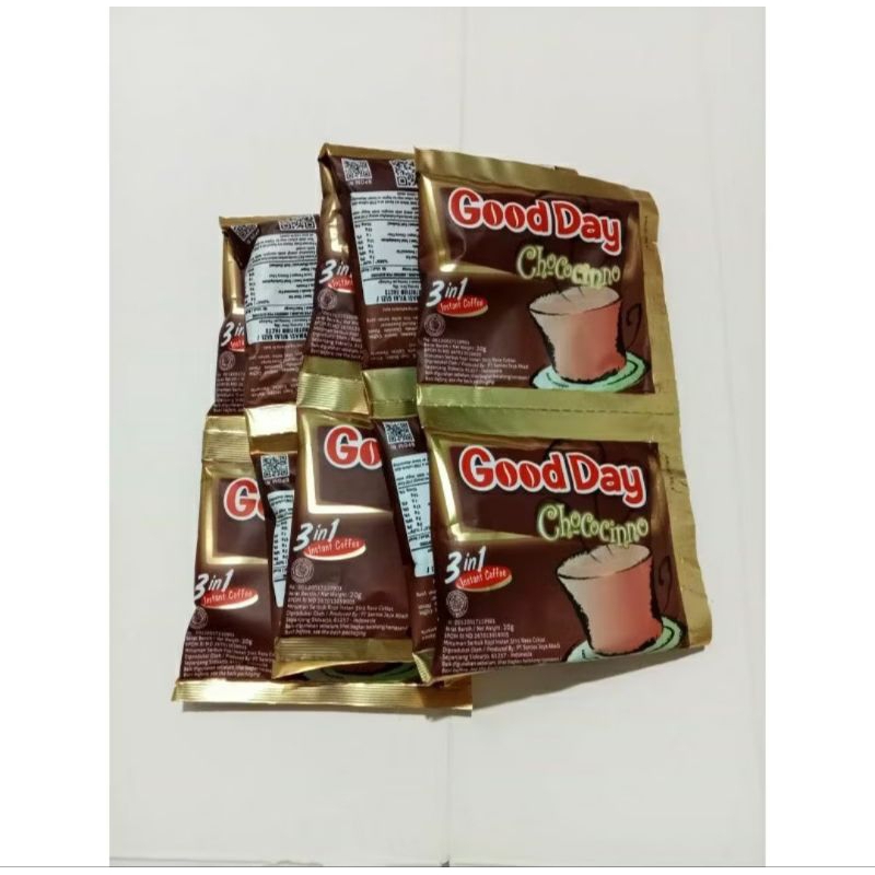 

kopi good day chococino rencengan isi 10 piss